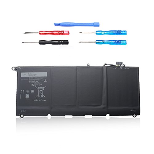 JD25G Battery for Dell XPS 13 9343 7.4V 52WH Laptop CN-0N7T6 0N7T6 JD25G[18 Months Warranty]