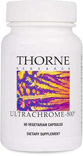 UPC 693749276029, Thorne Research - UltraChrome 500 mcg - Chromium Complex Supplement - 60 Capsules