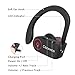Ceenwes Bluetooth Headphones IPX7 Water-Proof Wireless Headphones Stereo Wireless Earbuds with Mic Bass Noise Cancelling Silicone Bluetooth Earbuds Rechargeable Sport Hands-Free Wireless Earbud