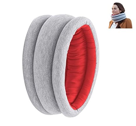 Buy Nema Ostrich Travel Power Napping Pillow Red At Amazon In