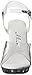 Ellie Shoes Women's M Brook Platform Sandal, Clear, 5 M US