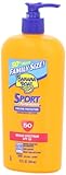 Banana Boat Sport SPF 50 Family Size Sunscreen Lotion, 12-Fluid Ounce