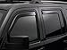 WeatherTech Custom Fit Side Window Deflectors for Hyundai Santa Fe - (82725), Front & Rear Set - Dark Tint