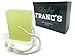 Lucky Franc's 6.5 oz Soap on a Rope for Men - Natural Oils Scent Mint and Citrus Handmade Soap Bar - Shower Soap, Tactical Soap, Gym Soap Bar for Body and Face