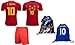Major Sports Belgium Hazard #10 Soccer Jersey Kids Youth Sizes Football World Cup Premium Gift Set ✓ BONUS Soccer Ball Drawstring Backpack (YM 8-10 Years, Hazard #10)