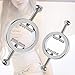 FST Stainless Steel Nipple Clamps Round Adjustable Nipple Clamp Set Body Restraints Female SM Sex Toy
