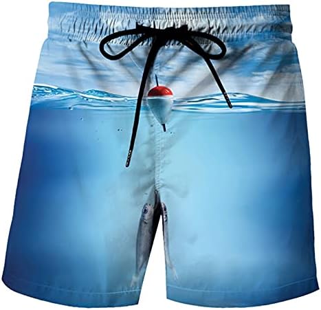 Men's Swim Shorts 3D Print Mens Beach Shorts Men Fashion Board