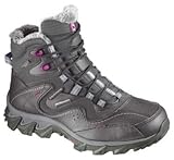 SALOMON Sokuyi WP Ladies Hiking Boots, Black/Grey/Purple, US10