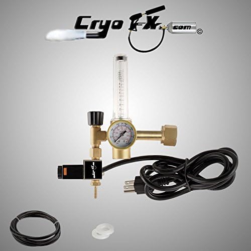New Hydroponics (CO2) Carbon dioxide Regulator Emitter System from CryoFX. Increase your yield up to 30%!