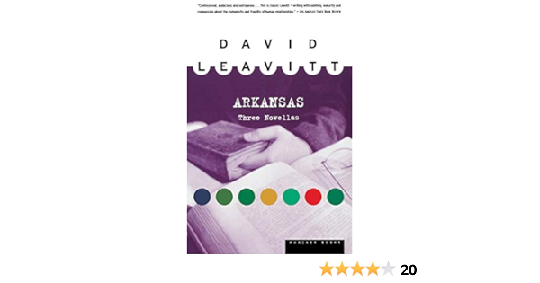 Arkansas Three Novellas Leavitt David 9780395901281 Amazon Com Books
