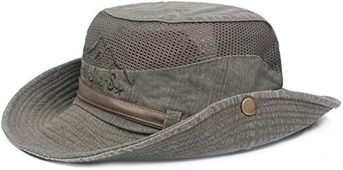Obling Unisex Sun Hat Wide Brim Windproof UV Protection Hat for Outdoor Activities