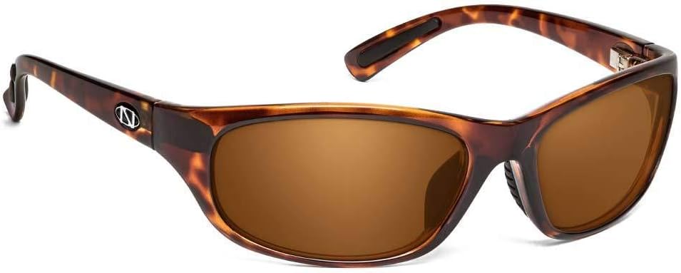 Distributoys ONOS Oak Harbor Polarized Sunglasses, Tortoise, Amber