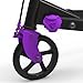 Yvolution YFliker A1 Air Ride On, PURPLE/BLACK, One Size