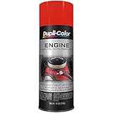 VHT DE1607 Orange-Red 12 Ounce Dupli-Color Engine Enamel with Ceramic Chevrolet