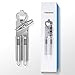 Can Opener，Famistar Stainless Steel Manual Can Opnern Smooth Edge Good Grips Can Tin & Jar Opener with Built-in Bottle Opener