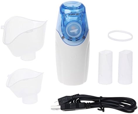 Autones Rechargeable Mini Inhaler Nebulizer,Portable Handheld Inhaler Nebulizer USB Personal Steam Mist Healthy Therapy