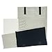 UnionPlus Velvet Travel Jewelry Roll Bag Organizer for Necklace, Elastic Band and Anti-winding, Black and Gray
