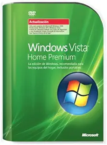 Microsoft Windows Vista Home Premium SPANISH UPGRADE [DVD] [Old Version]