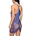 ADORNEVE Women Hollow Out Tassel Beach Bikini Covers Sexy V-Neck Dress Swimwear Cover Up Net