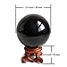 Mina Heal Black Obsidian Sphere for Meditation, Feng Shui, and Divination – Authentic Obsidian Crystal Ball for Protection and Energy Cleansing