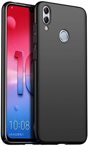 Compatible with Huawei Y7 Prime 2019 Case, CJ Sunshine Frosted Ultra Thin PC Hard Back Cover for Huawei Y7 Prime 2019 Smartphone - Black