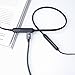 RAMPOW iPhone Charger Cable 6.5ft MFi Certified & Nylon Braided - Long Lightning Cable - Fast Charging & Sync - iPhone Cable for iPhone 12 Pro Max 12 Mini 11 Pro Max SE XS XR X iPad iPod - Space Gray