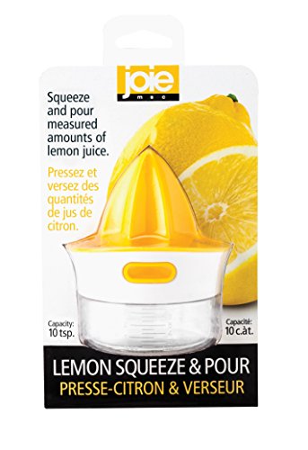 Harold Import Company Joie Citrus Squeeze and Pour Juicer Reamer with 10 Teaspoon Capacity Pour Spout (BPA Free and FDA Approved ABS)