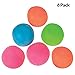Bedwina Pull & Stretch Hi Bounce Squeeze Ball - Pack of 6 Balls Assorted Colors, Fidget Toy Stress & Anxiety Reliever for Autism, Special Needs & More