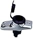 Perko 1059P00DP Chrome-Plated 2-Pin Plug-In Light Base with 16° Rake - 3-3/4