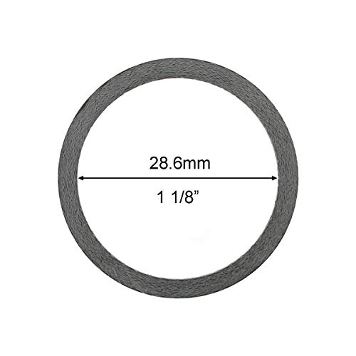 image for Farbetter 12 Pieces Bike Carbon Fiber Headset Spacer Bicycle Stem Spac