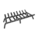 Minuteman International Tapered Iron Fireplace Grate, 27-in x 14-in
