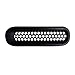 [Upgrade Clip in Version] ICARS Matte Black Mesh Grill Insert Jeep Grille Guard For 2007-2015 Jeep Wrangler JK Unlimited Rubicon Sahara - 7PCS