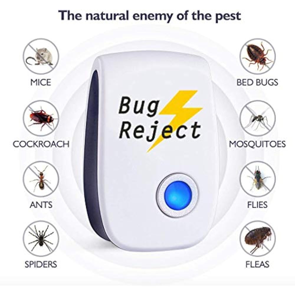 Ultrasonic Repeller, 2019 Newest Electronic Pest Repellent Indoor Plug In For eBay