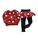 DaySeventh Kid Girls Love Heart Long Sleeve Shirt Sweater+Pants Skirt Sports Suit
