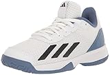 adidas Court Flash Tennis Sneaker, White/Black/Crew