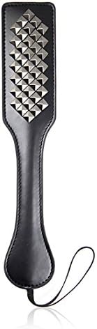 Fuwok Faux Leather Rivet Spanking Whips Toy SP06