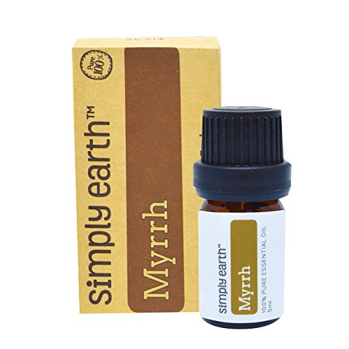 Myrrh Essential Oil by Simply Earth - 5ml, 100% Pure Therapeutic Grade