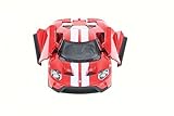 2017 Ford GT, Red - Kinsmart 5391DF - 1/38 Scale Diecast Model Toy Car