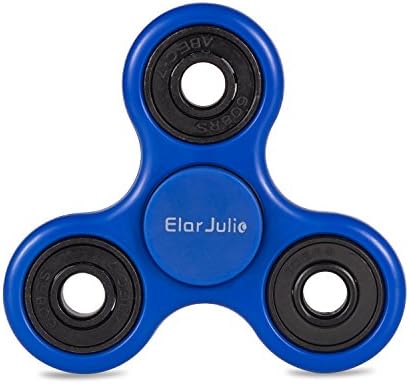 Elar julie Fidget Spinner Toy,Tri-Spinner Fidget Toy is A Good Time killer, Perfect to relieve ADHD Anxiety. Help to Reduce Stress and Make you focusing. (BLUE)