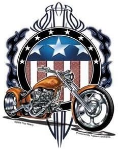 Top Heavy - American Chopper - Sticker/Decal