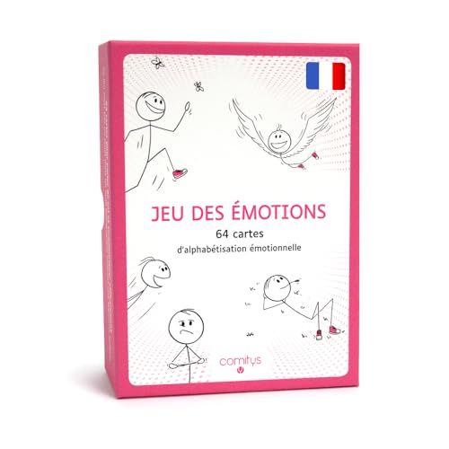 Comitys - The Feelings Game | 64 flashcards for Emotional Literacy | Non-Violen…