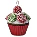 Hallmark Keepsake Christmas Ornament 2019 Year Dated, Christmas Cupcakes Pinwheel Sweetness Fabric