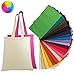Set of 24 Blank Cotton Tote Bags Reusable 100% Cotton Reusable Tote Bags (2 dozen)