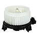 ECCPP HVAC Plastic Heater Blower Motor for Toyota w/Fan ABS Cage fit for 2006-2015 for Toyota RAV4 /2009-2014 for Toyota Matrix /2009-2013 for Toyota Corolla
