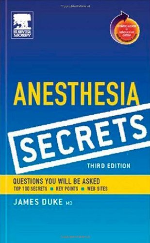 [E.B.O.O.K] Anesthesia Secrets: with STUDENT CONSULT Access<br />Z.I.P