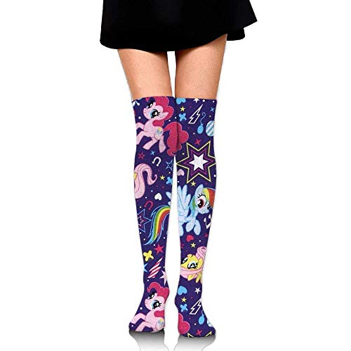 My Little Rainbow Unicorn Pony Compression Socks Best Stockings for Running, Medical, Athletic, Edema, Diabetic, Varicose Veins, Travel, Pregnancy, Shin Splints, Nursing.