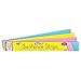 TREND Wipe-Off Sentence Strips, 24 X 3, Blue; Pink; Yellow, 30/Pack