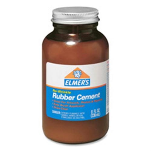 Elmer's 231 Rubber Cement, Repositionable, 8 oz - Thumbnail 3