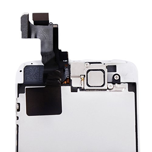 image for TEKcians for iPhone 5S Screen Replacement White 4.0