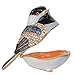 Chickadee Bird Trinket Jewelry Box Enameled Box Crystals Figurine Bird Decor Gifts Necklace Holder